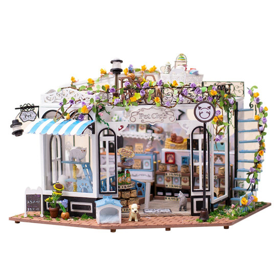 Puzzle 3D maison miniature Pet Club Puzzle 3D maison miniature...