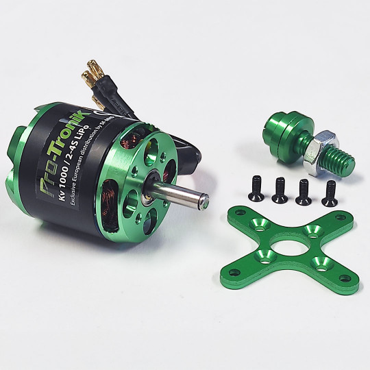 Moteur électrique radiocommandé Moteur Power DM2620P Kv1000 Moteur électrique...
