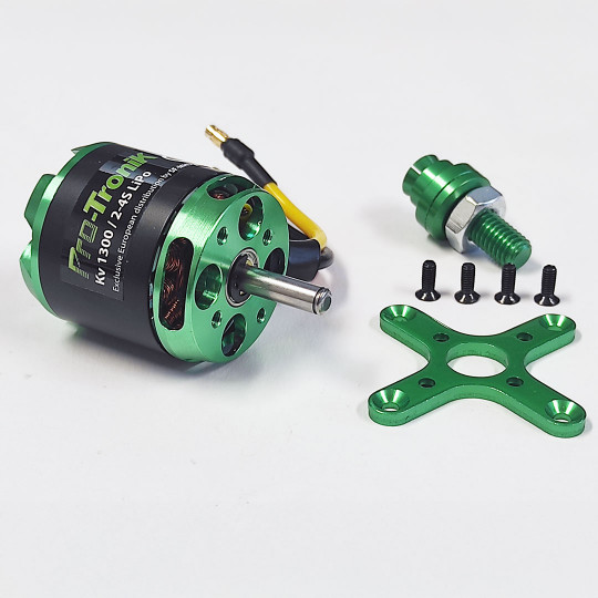 Moteur électrique radiocommandé Moteur Power DM2620P Kv1300 Moteur électrique...