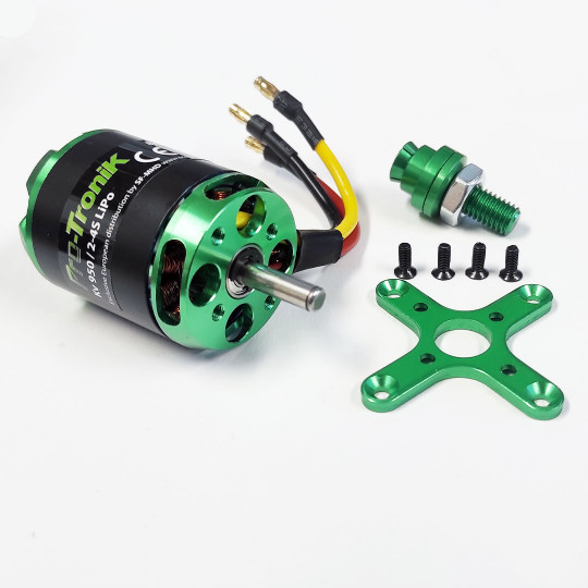 Moteur électrique radiocommandé Moteur Power DM2625P Kv950 Moteur électrique...