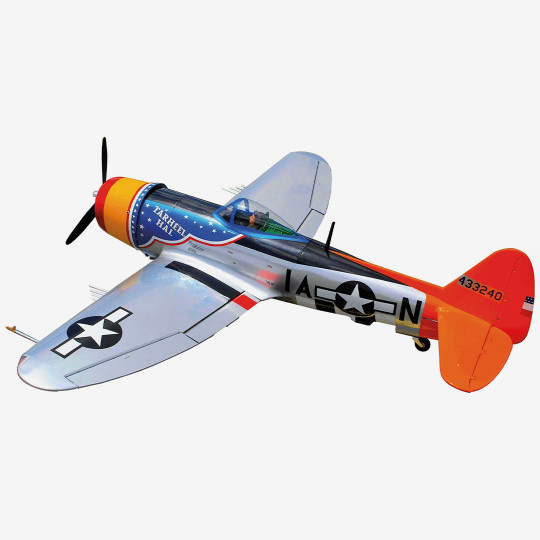 Avion thermique radiocommandé P-47 Thunderbolt Tarheel Hal 35cc / EP ARF Avion thermique...