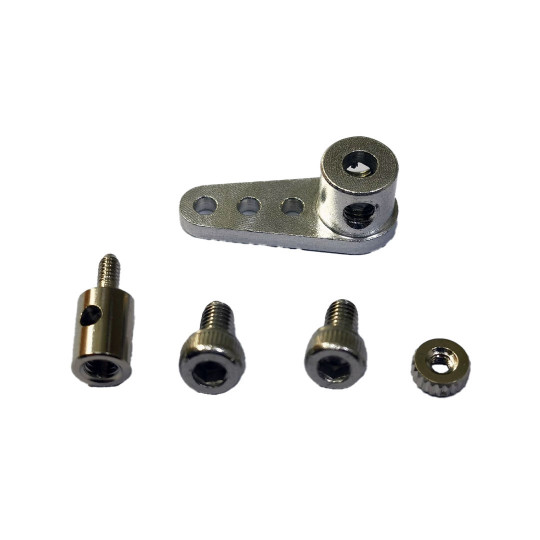 Pièce pour voilier radiocommandé Bras gouvernail Aluminium DF65 DF95 Pièce pour voilier...