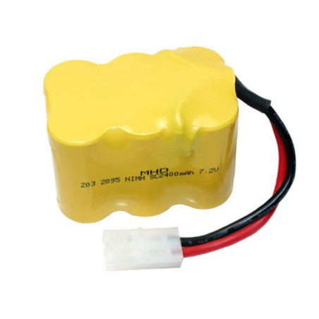 Accu NiMH pour appareil radiocommandé Accu 7,2V 2400 mA NimH Accu NiMH pour appareil radiocommandé Accu 7,2V 2400 mA NimH