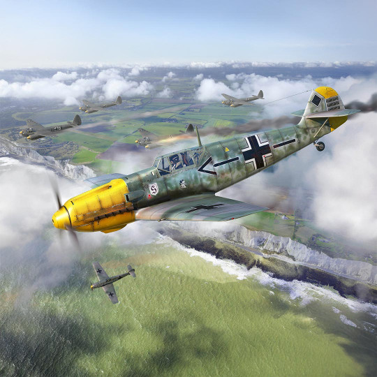 Maqueta en plastico Messerschmitt Bf109E-4 1:48 Maqueta en plastico...