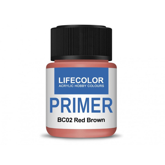 Pintura acrílica PRIMER Marrón Rojo 22 ml 22 ml Pintura acrílica PRIMER...