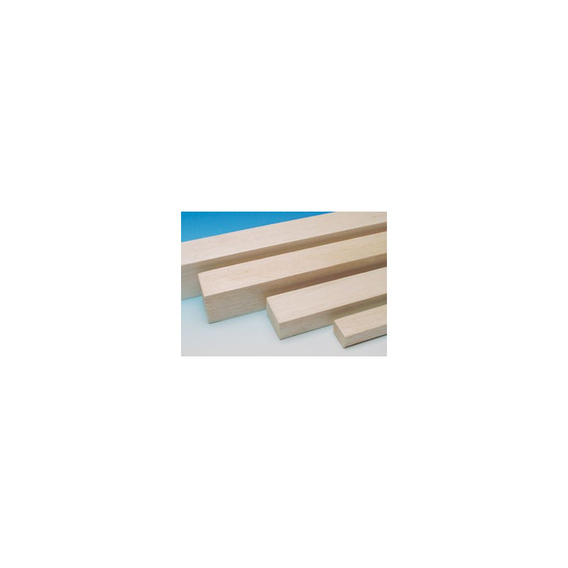 Matériau de bois BLOC BALSA 30x30x1000mm