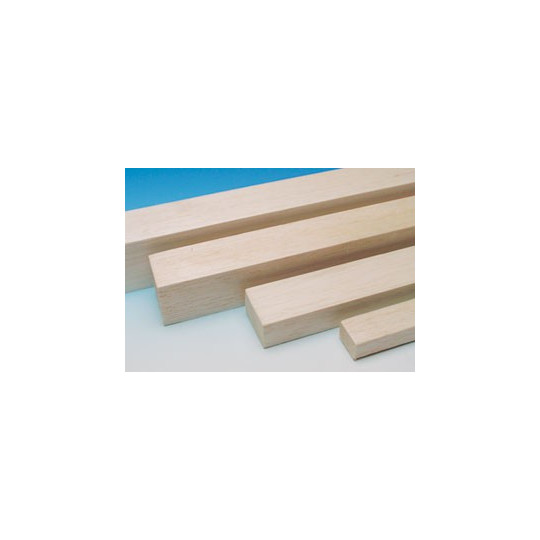 Matériau de bois BLOC BALSA 40x40x1000mm
