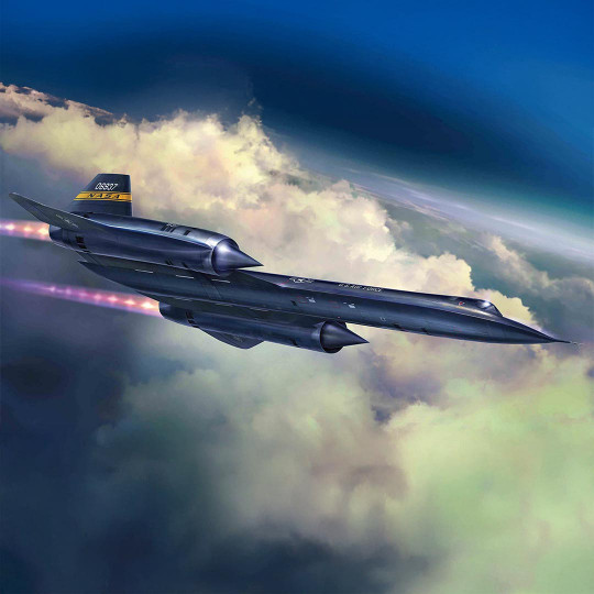 Modelo de avión de plástico SR-71 (YF-12C) Blackbird «NASA 1971» 1:72 Modelo de avión de plástico...