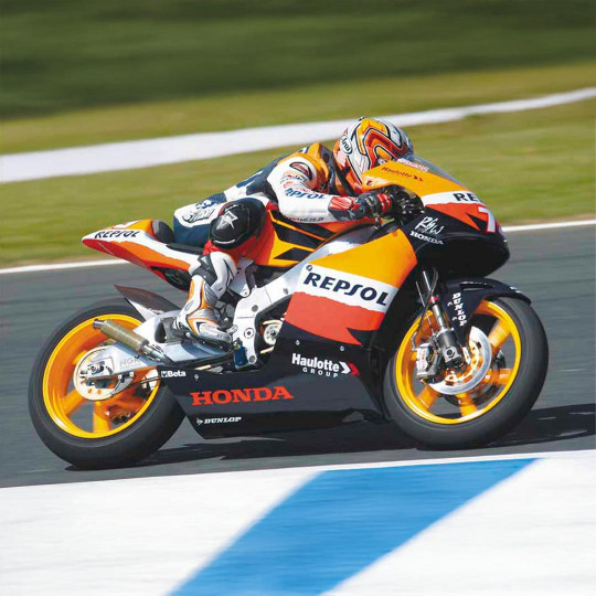 Maqueta de plástico moto Repsol Honda RS250RW "2007 WGP250" 1:12 Maqueta de plástico moto...