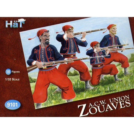 Figurita ZOUAVES 2do SET 1/32