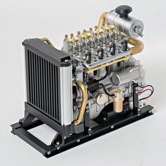 Maquetta metal Motor turbo...