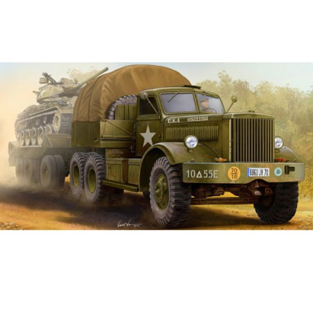 Maquette de camion en plastique M19 Tank Transporter Hard Top 1/35 Maquette de camion en plastique M19 Tank Transporter Hard Top 1/35