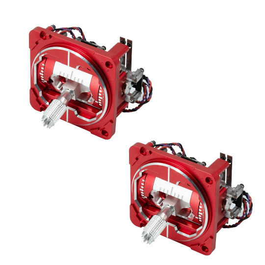 Accesorio para radio HRS Par de mangos CNC rojo V16/V14 Accesorio para radio HRS...