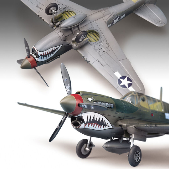 Maquette d'avion en plastique P-40M/N 1/72 Maquette d'avion en...