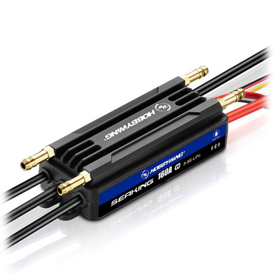 Motor eléctrico radiocontrolado con variador sin escobillas SEAKING 160A V4 3-8S LiPo Motor eléctrico...