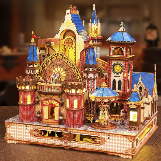 Puzzle 3D casa en miniatura ANNECY CASTLE Puzzle 3D casa en miniatura...