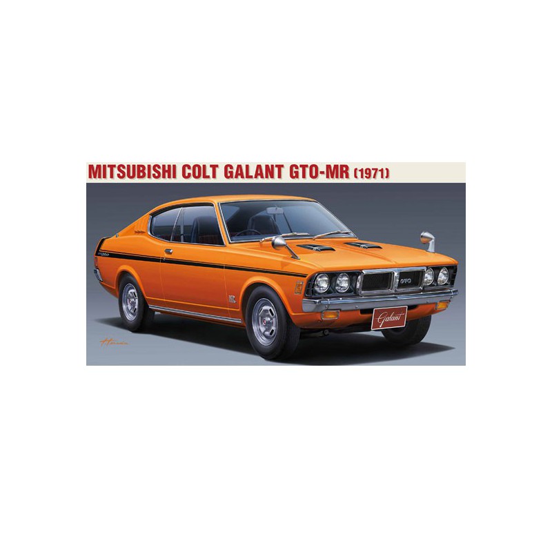 Maquette de voiture en plastique MITSUBISHI COLT GALANT 1/24