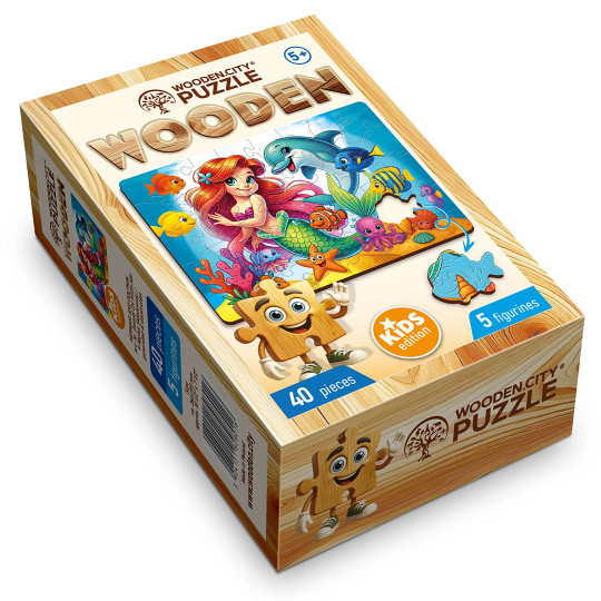 Rompecabezas Sirena y...