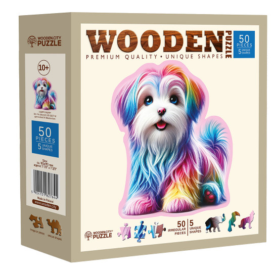 Rompecabezas Happy Puppy...