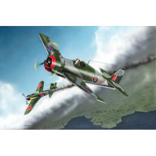Maquette d'avion en plastique Hellcat MK.I 1/48 Maquette d'avion en plastique Hellcat MK.I 1/48