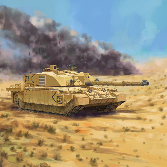 Maqueta de tanque de...