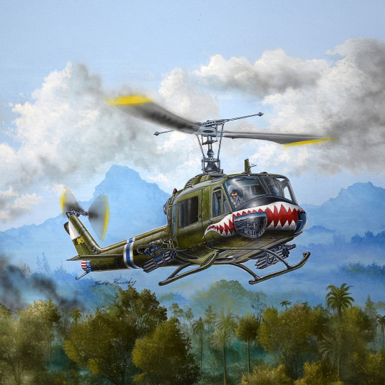 Maqueta de helicóptero de...