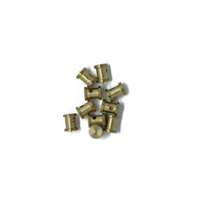Accastillage de bateau Cabestan en laiton 5x4mm (10pcs)
