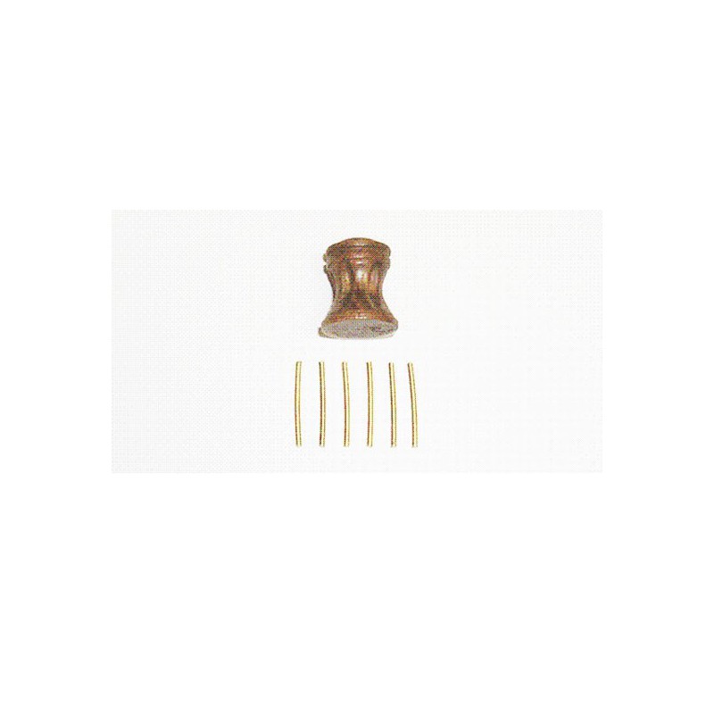 Accastillage de bateau Cabestan vertical en noyer 8x10mm