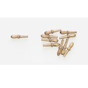 Accastillage de bateau Cabillots en buis hauteur 8mm Accastillage de bateau Cabillots en buis hauteur 8mm