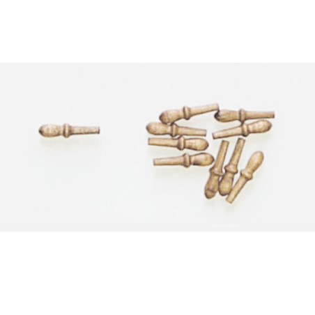 Accastillage de bateau Cabillots en buis hauteur 8mm Accastillage de bateau Cabillots en buis hauteur 8mm