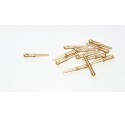 Accastillage de bateau Cabillots en laiton hauteur 8mm Accastillage de bateau Cabillots en laiton hauteur 8mm