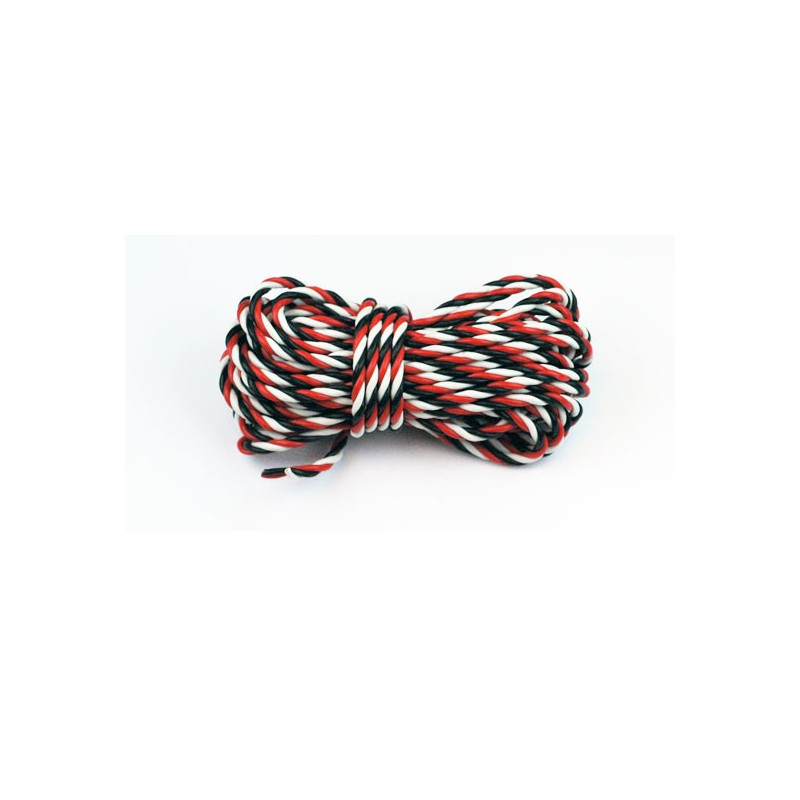 Accessoire pour radio Câble 0,30 torsadé FUTABA (5m)