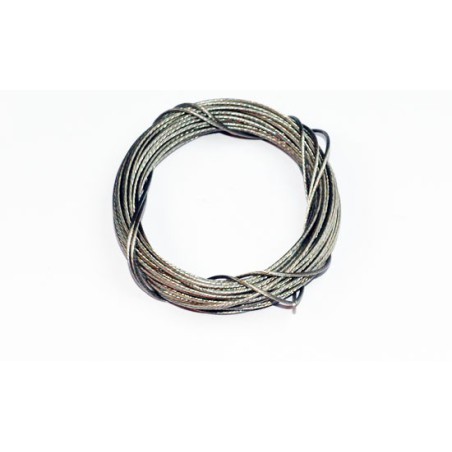 Accessoire embarqué Câble acier inox tressé 0.7mm longueur 5m Accessoire embarqué Câble acier inox tressé 0.7mm longueur 5m