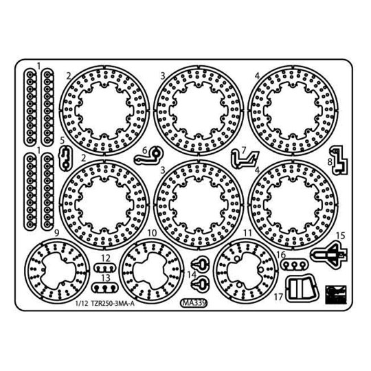 Maqueta de plástico de...
