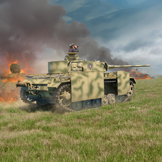 Maqueta de tanque de...