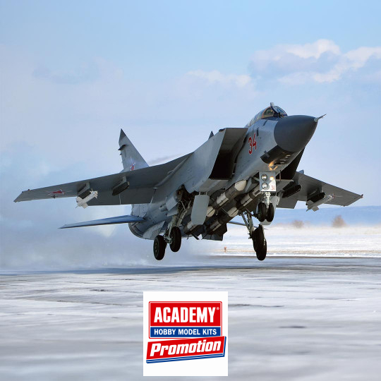 Maquetta MiG-31 BM/BSM...