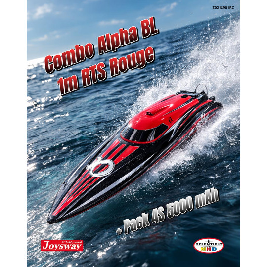 Combo Alpha BL 1m RTS Rojo...