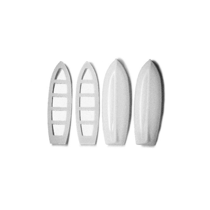 Accastillage de bateau Canot de sauvetage 22x64mm (2pcs)