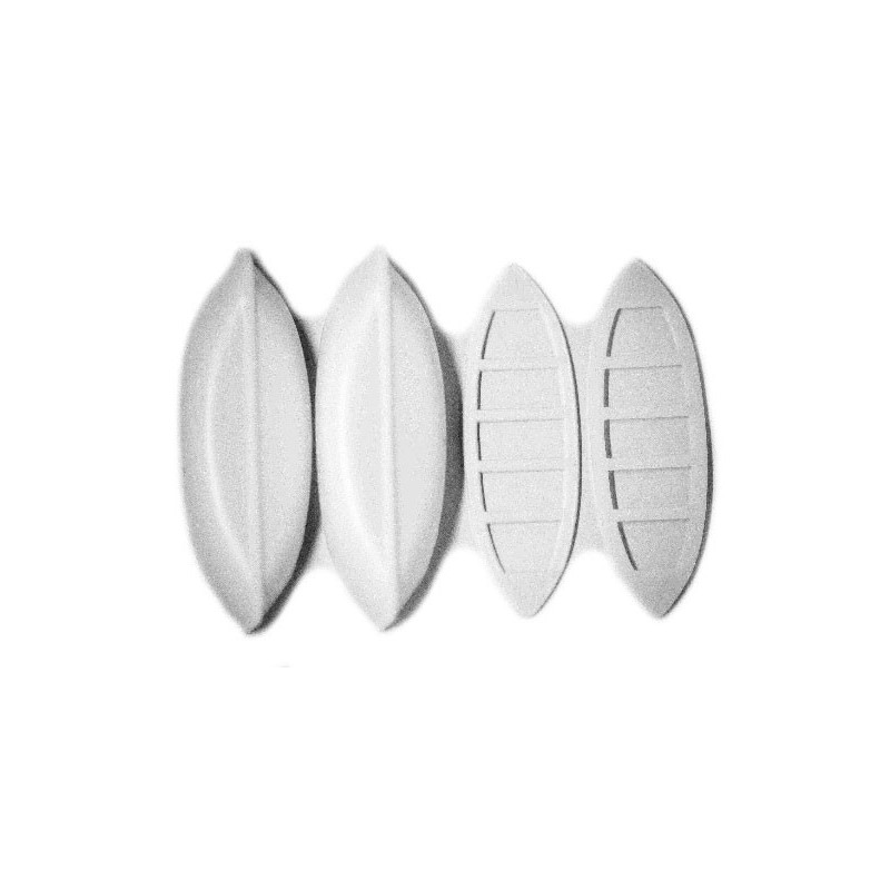 Accastillage de bateau Canot de sauvetage 22x65mm (2pcs)