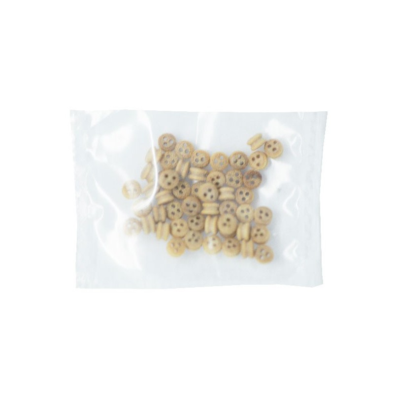 Accastillage de bateau Cap de mouton en buis 2mm (50 pcs)