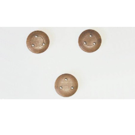 Accastillage de bateau Cap de mouton en noyer, diam. 2,5mm Accastillage de bateau Cap de mouton en noyer, diam. 2,5mm