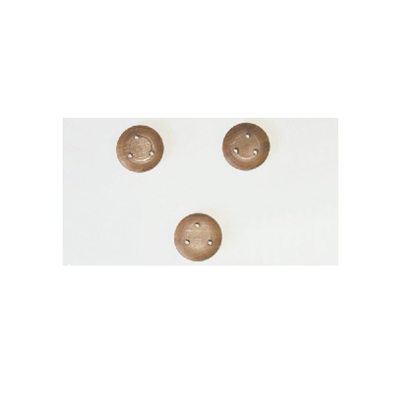 Accastillage de bateau Cap de mouton en noyer, diam. 5mm
