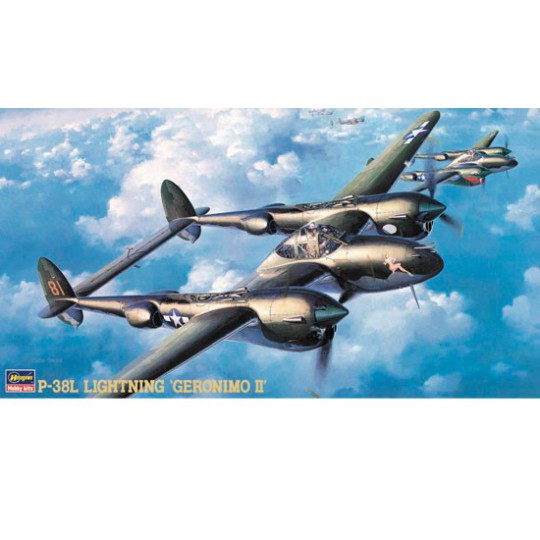 Maquette d'avion en plastique P-38L LIGHTNING Maquette d'avion en plastique P-38L LIGHTNING
