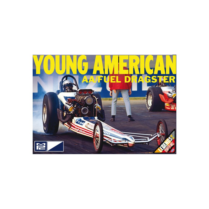 Maquette de voiture en plastique Carl Casper Dragster 2012 1/25