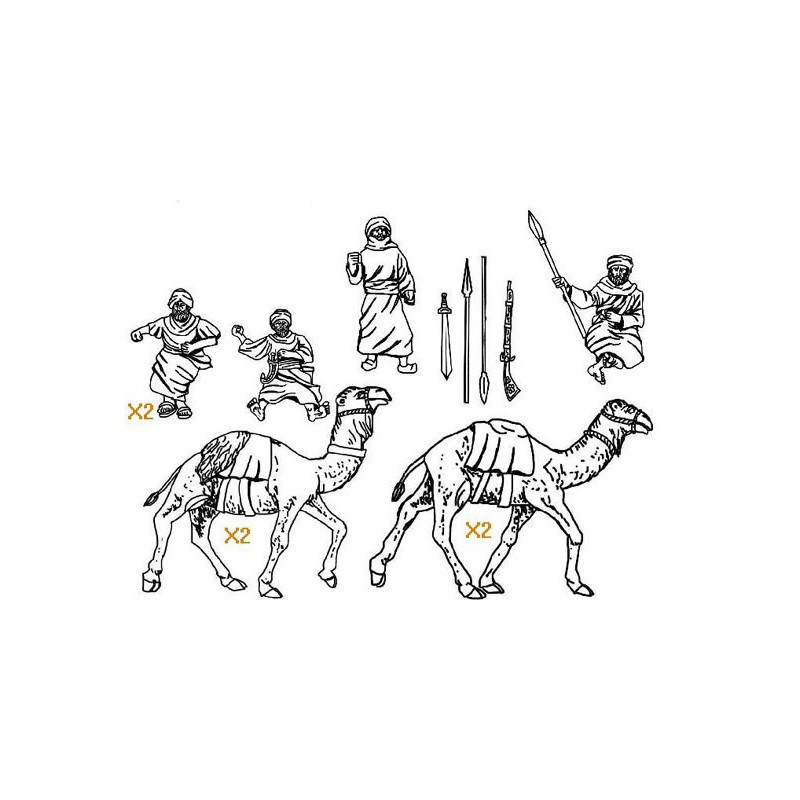 Figurine CAVALERIE TAAISHI 1/72