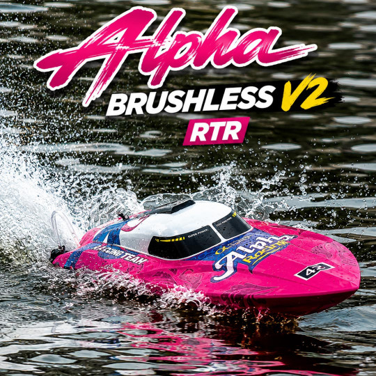 Bote eléctrico RC Alpha...