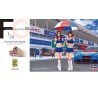 Maquette de voiture en plastique Paddock Girls figure 1/24 Maquette de voiture en plastique Paddock Girls figure 1/24