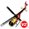 Hélicoptère électrique radiocommandé C 400 RESCUEQuadripale