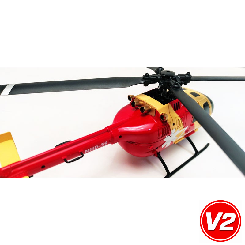 Hélicoptère électrique radiocommandé C 400 RESCUEQuadripale