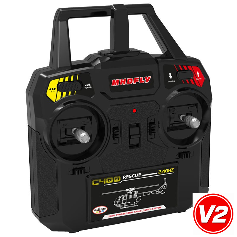 Hélicoptère électrique radiocommandé C 400 RESCUEQuadripale